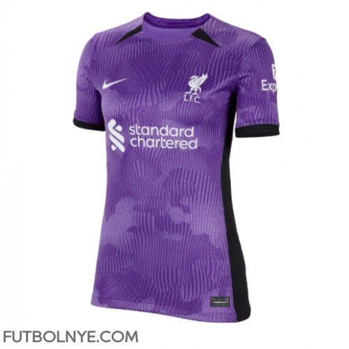 Camiseta Liverpool Tercera Equipación para mujer 2023-24 manga corta